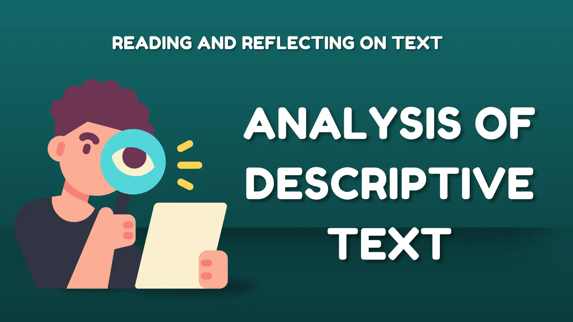 Analysis of Descriptive Text